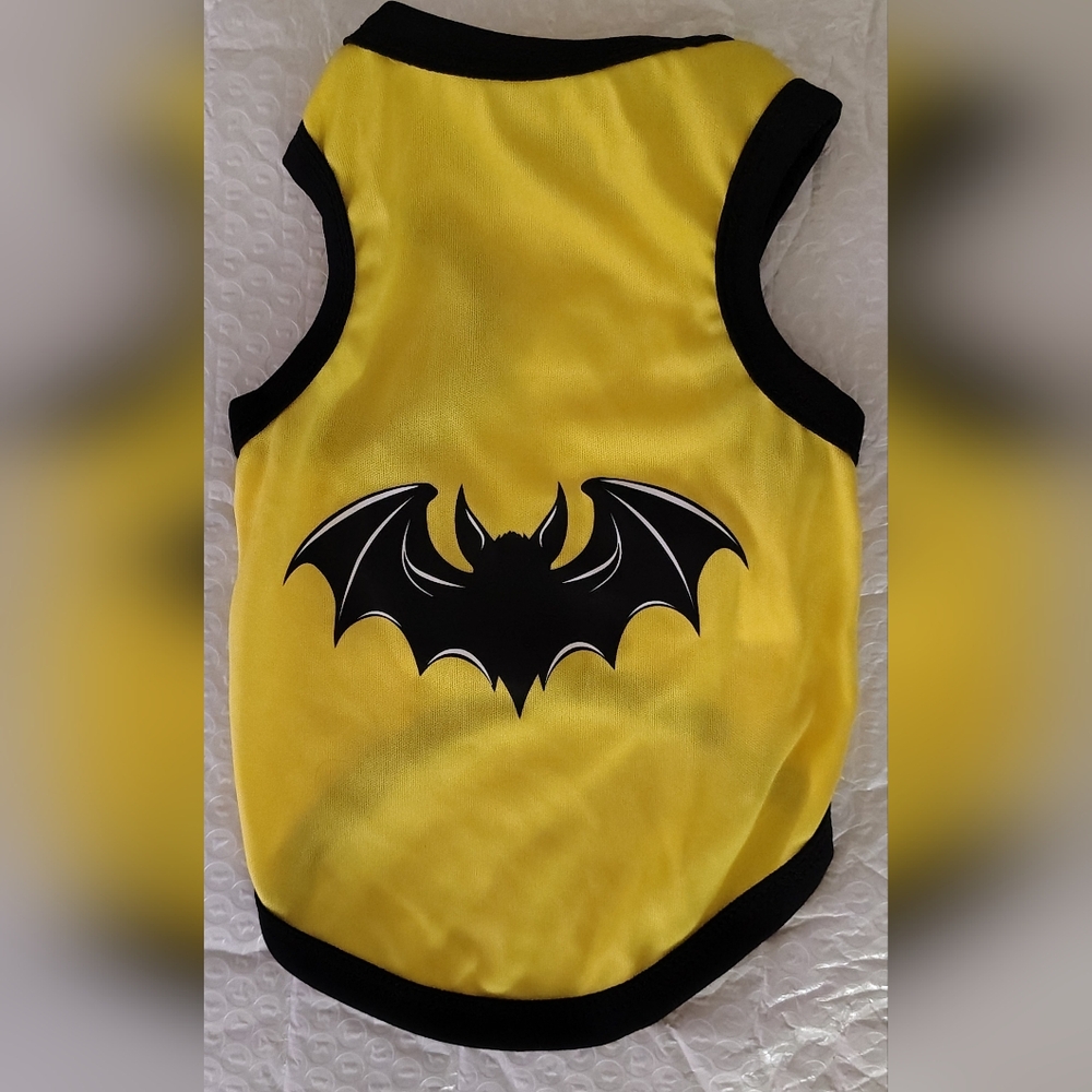 Batman Yellow and Black Dog Tank